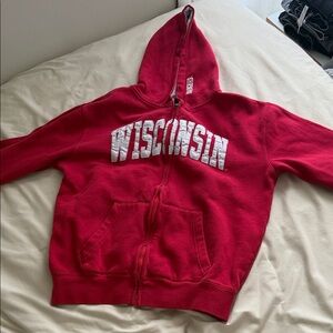 Campus Heritage Kids Red Wisconsin Jacket